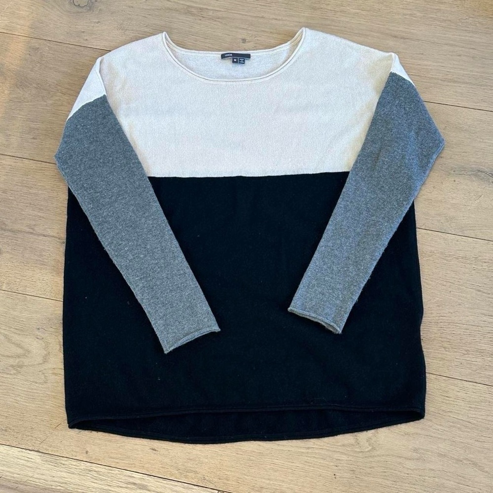 Vince Multicolor Wool/Cashmere Sweater